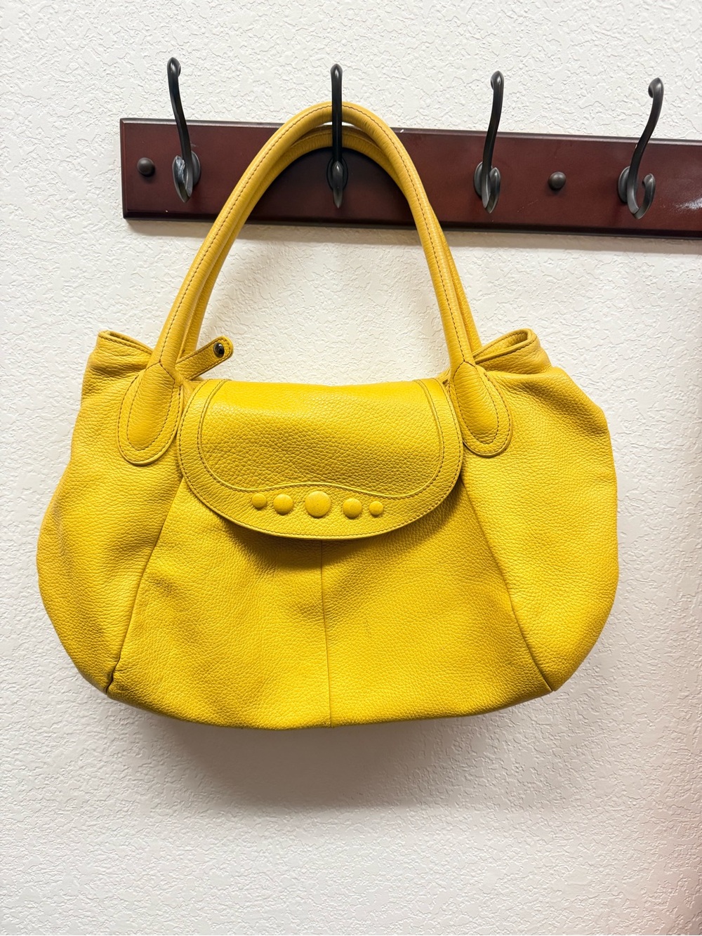 Genuine Leather Shoulder Tote Bag
